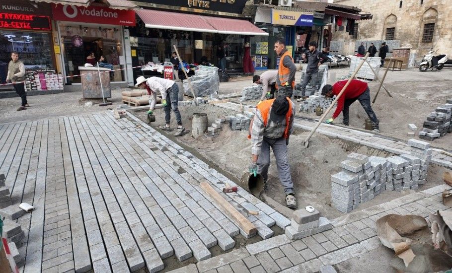 ŞANLIURFA’DA DİVANYOLU MODERN BİR GÖRÜNÜME KAVUŞUYOR