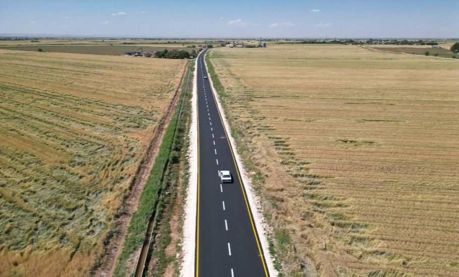 KARAYOLLARI STANDARDINDA YAPILAN ESKİ HARRAN YOLUNU 52 KIRSAL MAHALLE KULLANACAK