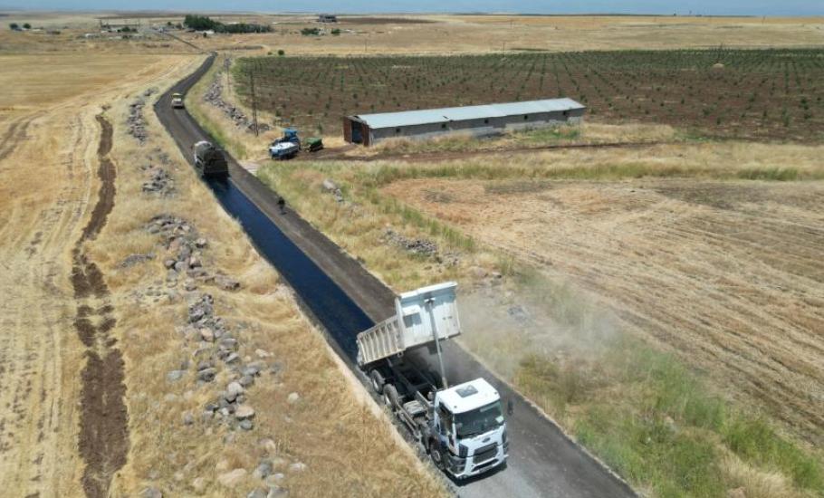Büyükşehir'den Siverek Kırsalında 13 Kilometrelik Asfalt Atağı