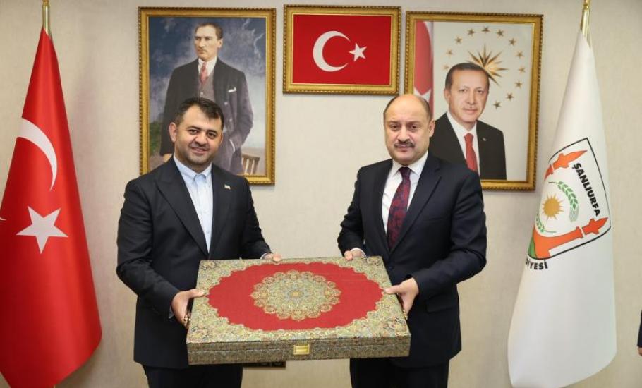 URMİYE BELEDİYESİ HEYETİ ŞANLIURFA’DA: KARDEŞ ŞEHİR BAĞLARI GÜÇLENİYOR