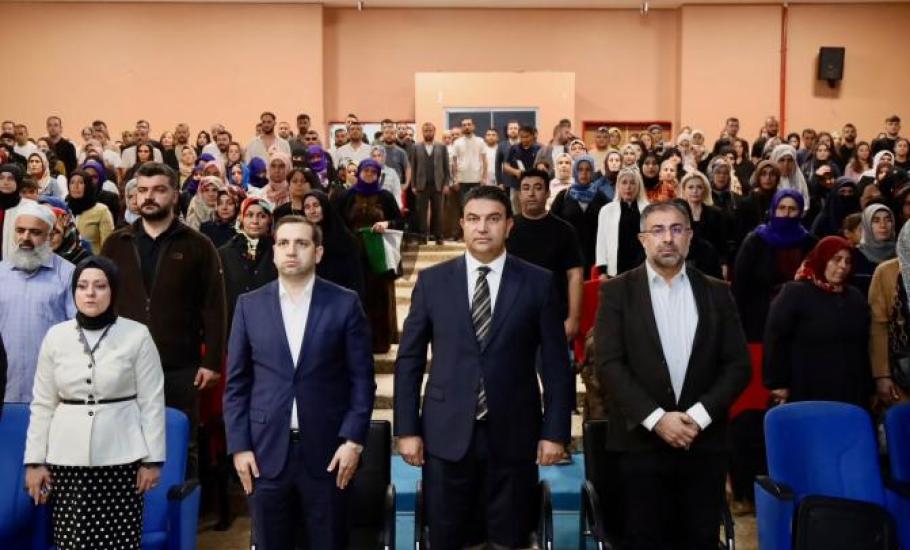 ŞANLIURFA’DA FİLİSTİN ŞEHİTLERİ ANMA PROGRAMI DÜZENLENDİ