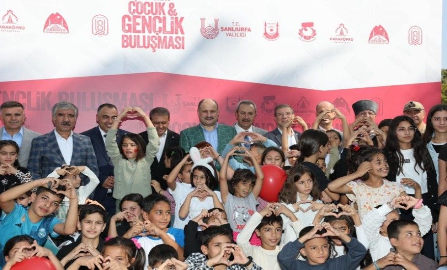 ŞANLIURFA’DA ÇOCUK VE GENÇLİK BULUŞMASI BAŞLADI