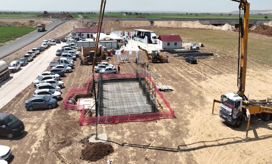 BELEDİYESİ, SURUÇ’TA 427 MİLYON TL’LİK ATIK SU ARITMA TESİSİ’NİN TEMELİNİ ATTI