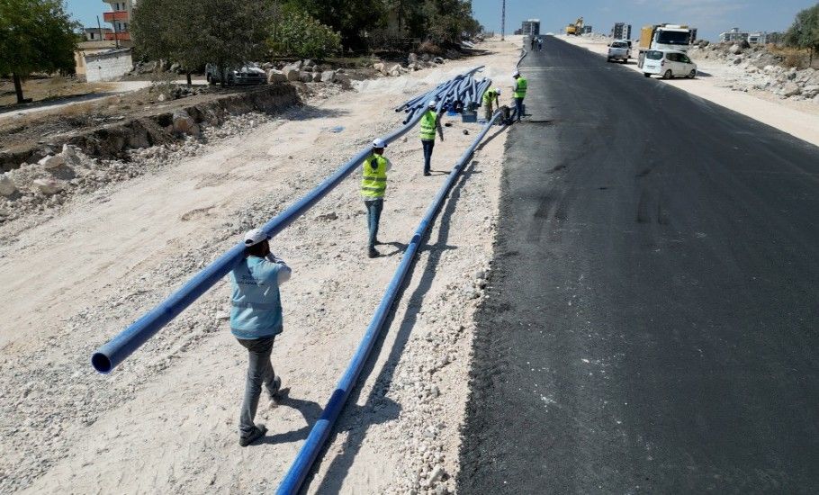 ŞANLIURFA’DA İÇME SUYU ALTYAPISI GÜÇLENİYOR