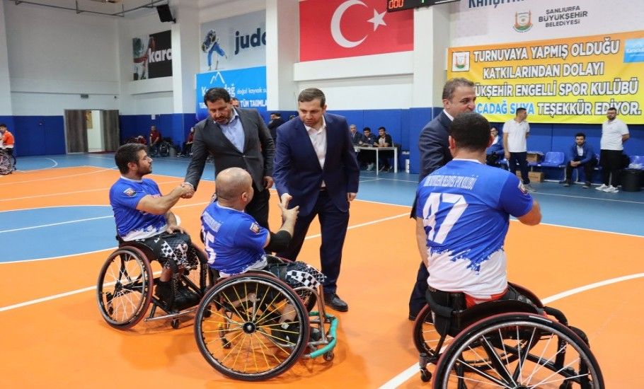 ŞANLIURFA’DA 1. GÖBEKLİTEPE TEKERLEKLİ SANDALYE BASKETBOL TURNUVASI BAŞLADI