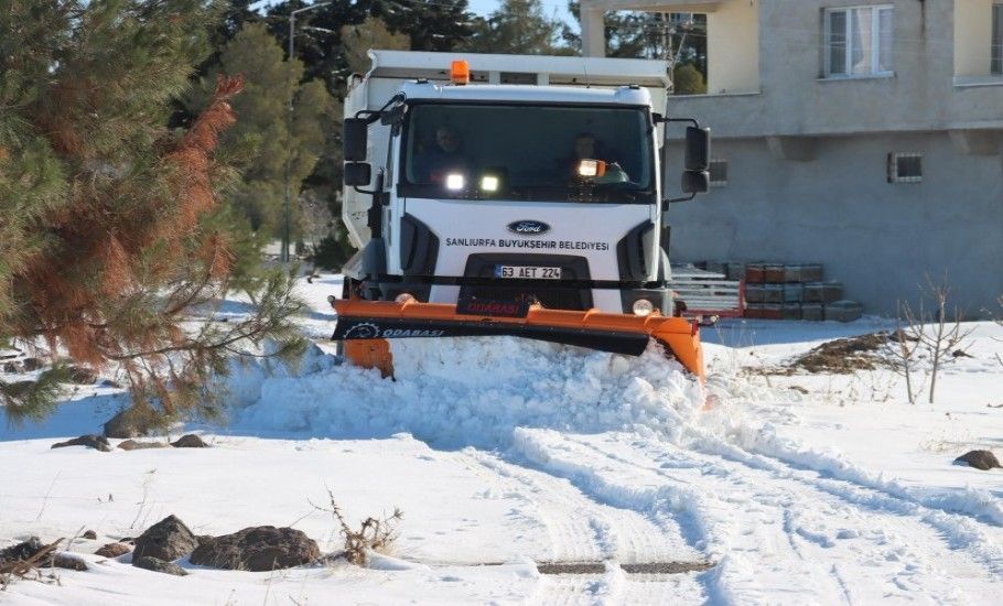 BÜYÜKŞEHİR BELEDİYESİ, KIRSAL YOLLARI TEK TEK AÇIYOR