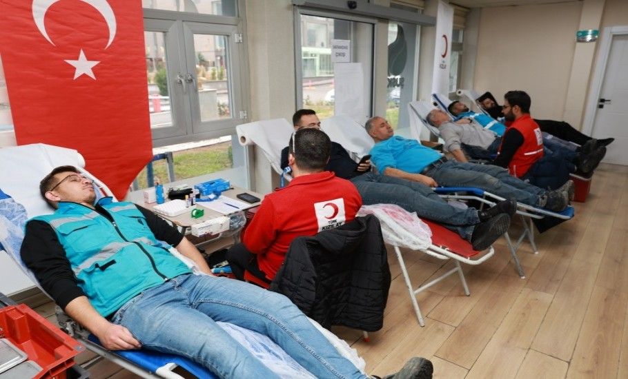 ŞUSKİ’DEN ANLAMLI KAN BAĞIŞI KAMPANYASI