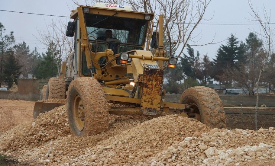 SURUÇ’TA MEZARLIK YOLUNDA ÇALIŞMALAR BAŞLADI